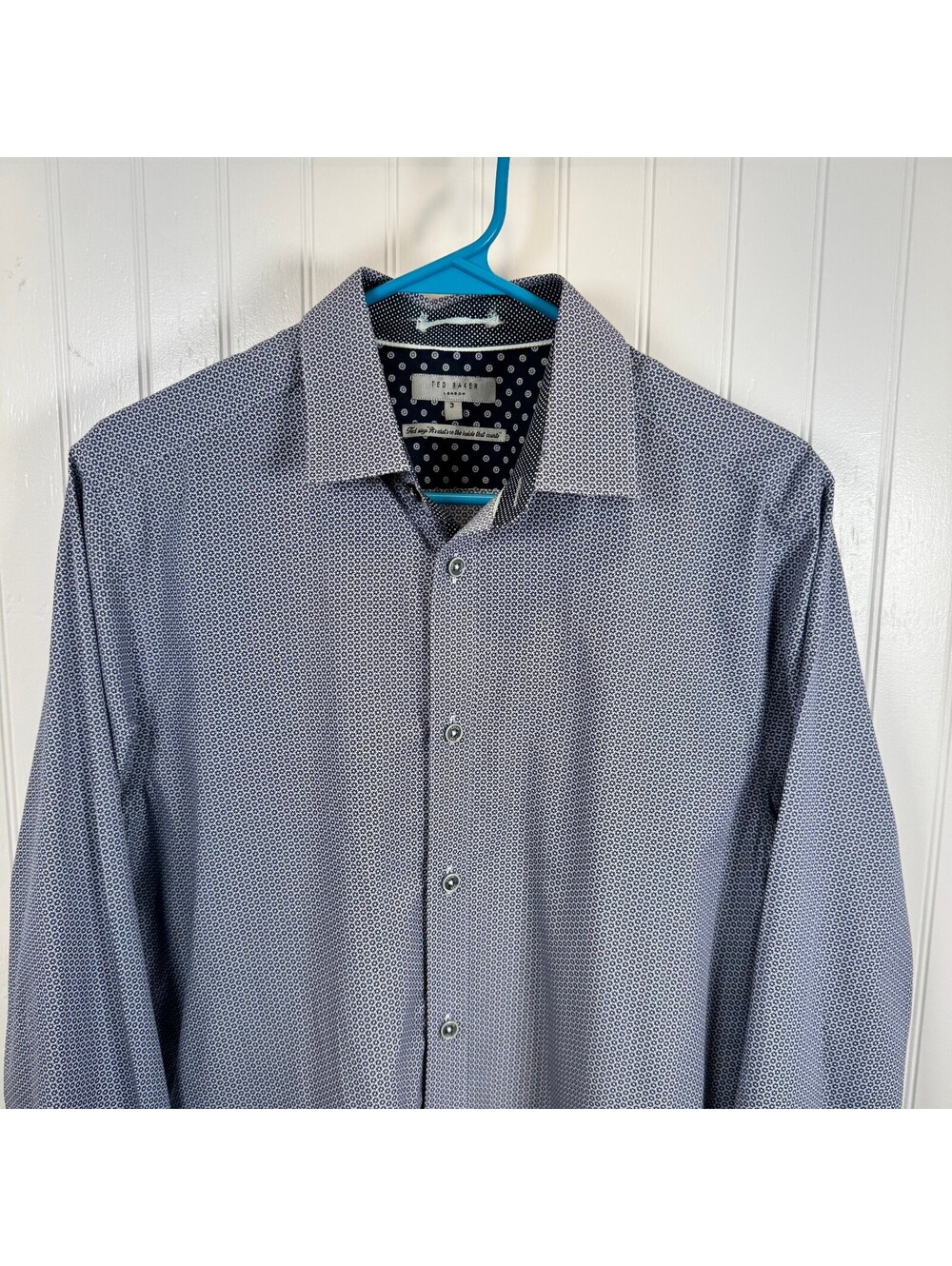 Ted Baker London Men's Long Sleeve Button-Up Dress Shirt Size M (3)